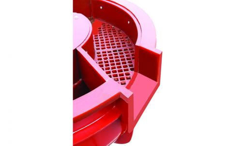 U Shape Bowl With Separating Unit Vibratory Machine