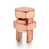 TJ Brass Plated Copper Split Bolt