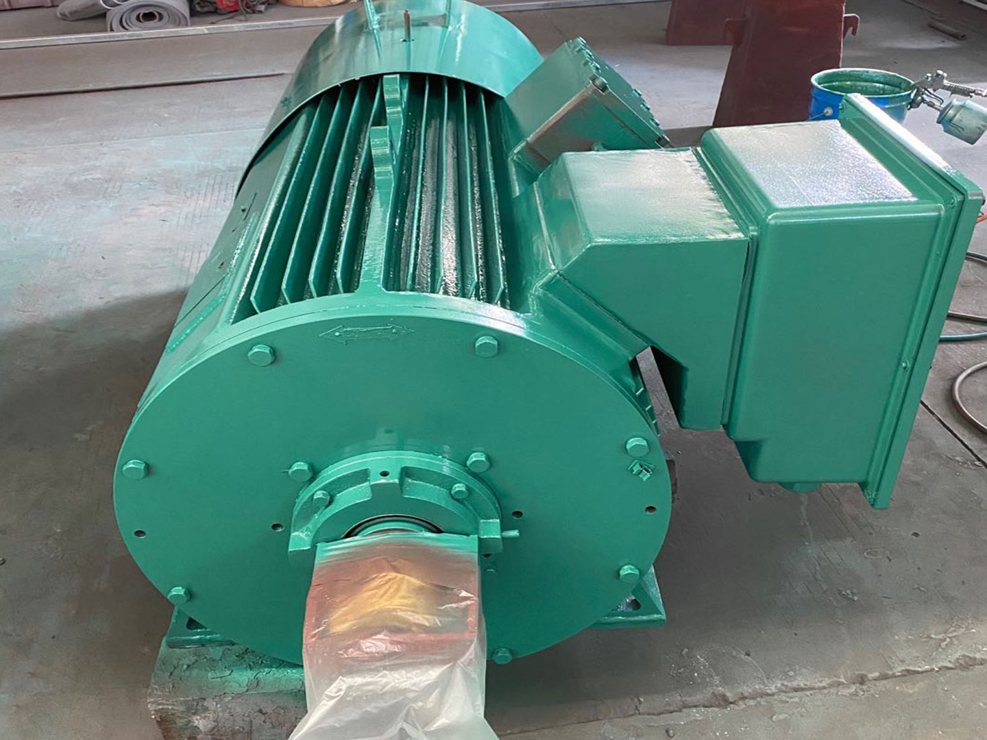2 sets of squirrel cage motors exported to myanmar oil and gas pump station