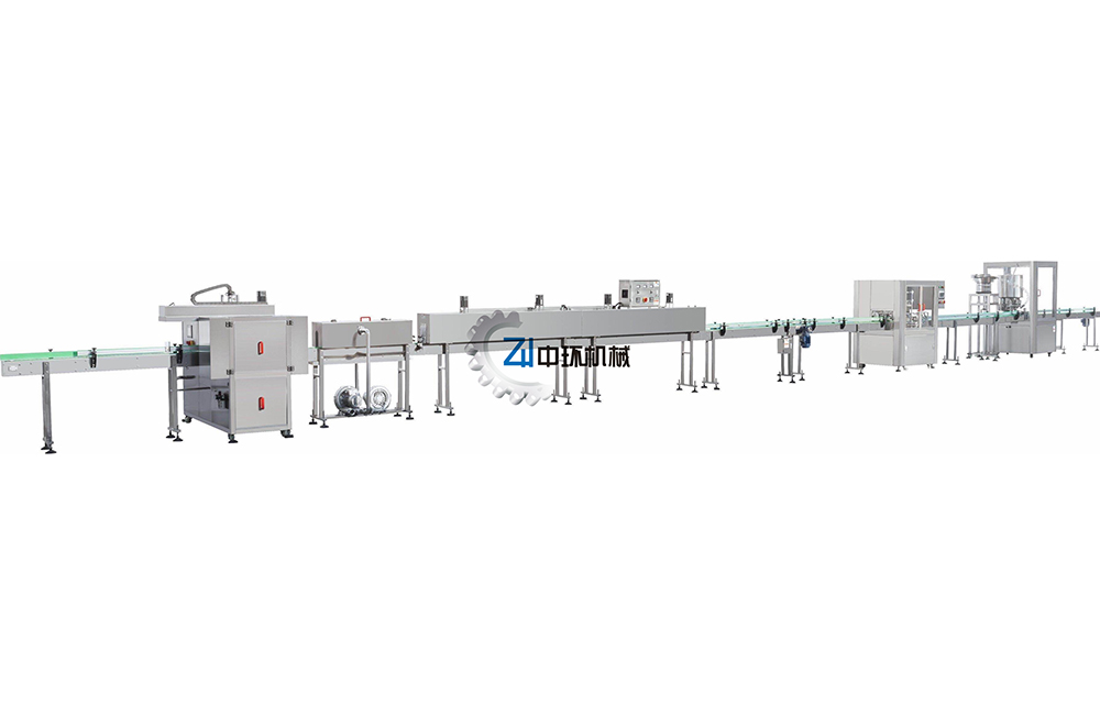 ZHLX-1700L  Syrup Liquid Filling Packing Line