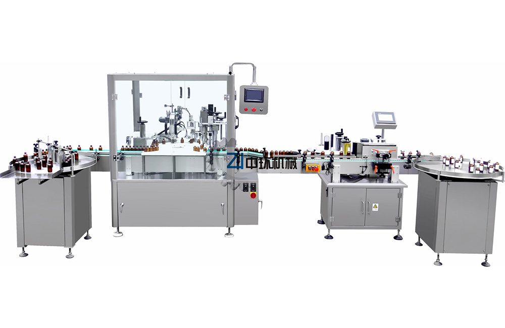 DTNX-60XB Automatic Filling and Pump Capping Machine