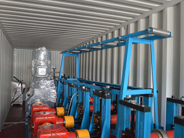 آلة قناة Unistrut الشحن إلى الهند