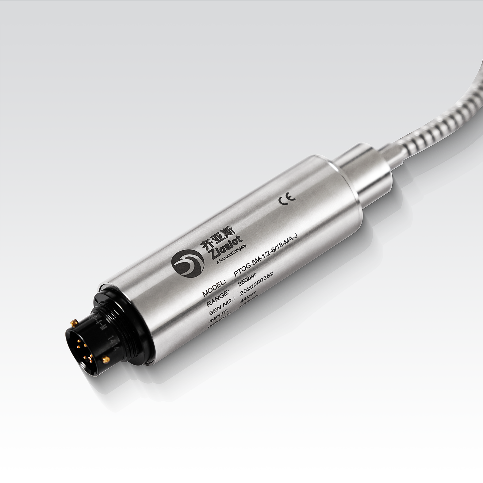 PTOG High-temperature Melt Pressure Transducer SIL2 & PL'c' Certified