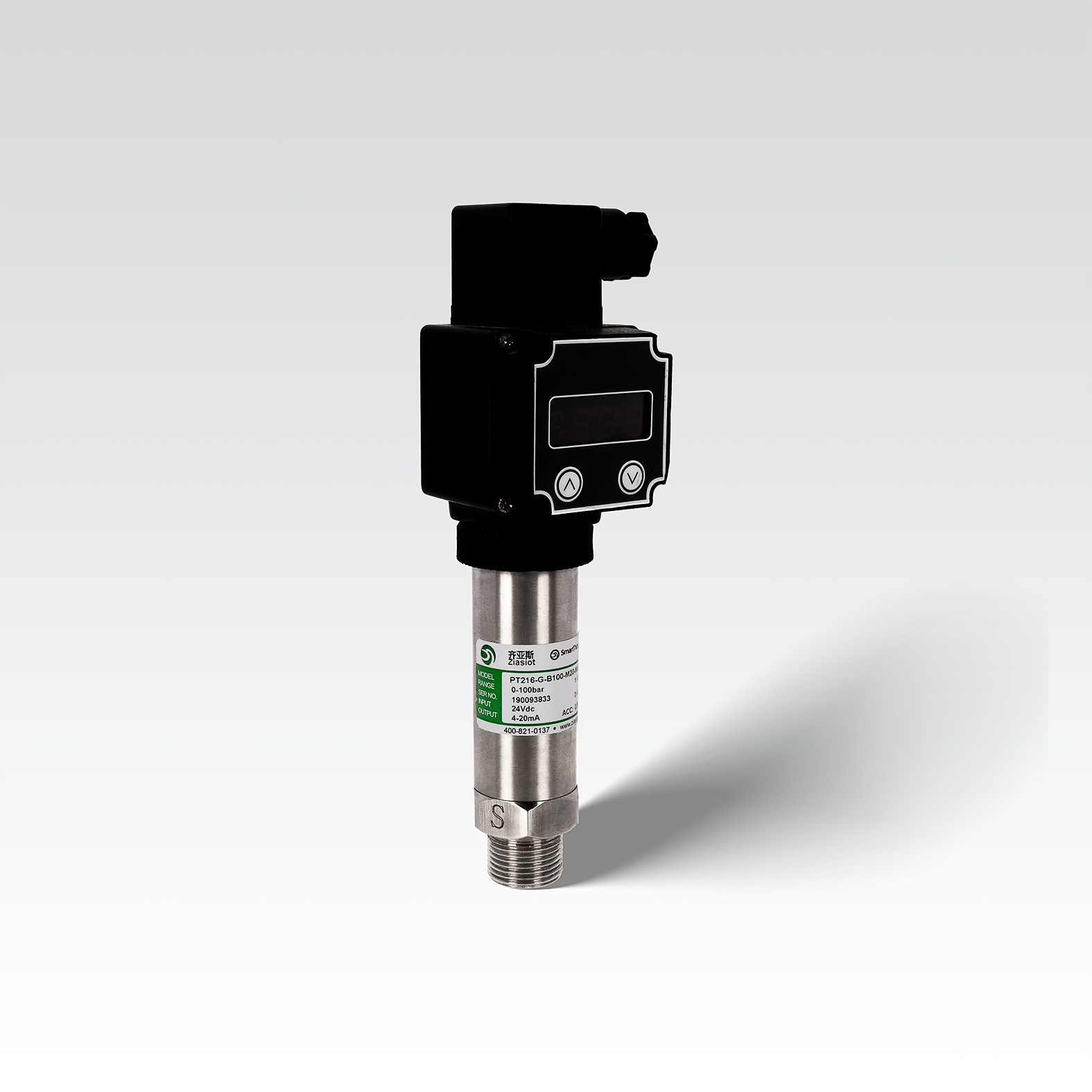 PT210 Standard Strain Gauge Pressure Sensor With LED Display