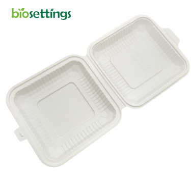 Disposable Takeout Box Restaurant Biodegradable Cornstarch Food Boxes