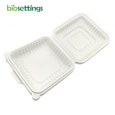 Cornstarch Food Container Disposable Lunch Box Biodegradable