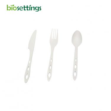 150 Pack 6.5 Inch Forks Spoons Knives CPLA/PLA Eco Friendly Cutlery