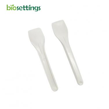 Biodegradable Spoon CPLA 3.5" Ice Cream Spoon