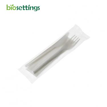 Disposable Biodegradable Compostable  CPLA Cutlery Set