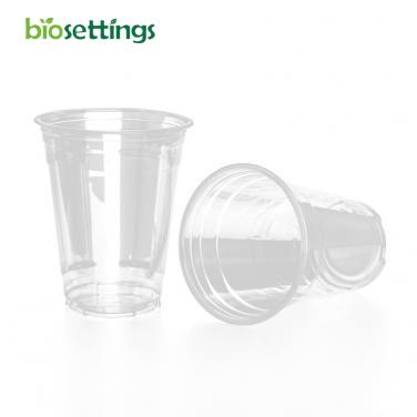 Eco-friendly Biodegradable Plastic Cups PLA Compostable 16oz Cups