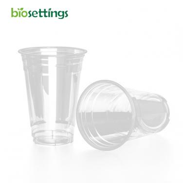Eco-friendly Biodegradable Plastic Cups PLA Compostable 20oz Cups