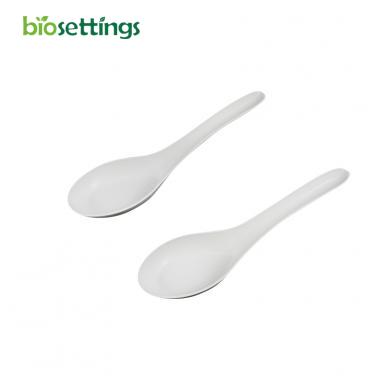 Disposable Soup Spoon Biodegradable Cornstarch Spoon