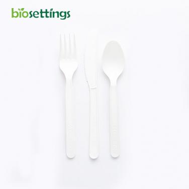 Eco-friendly Biodegradable Cutlery Cornstarch Utensils