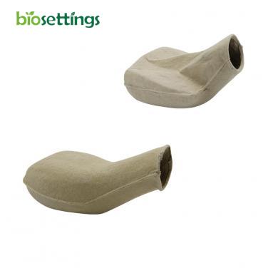 Eco Friendly Biodegradable 900ml Disposable Paper Urinal for Male Pulp Urinal