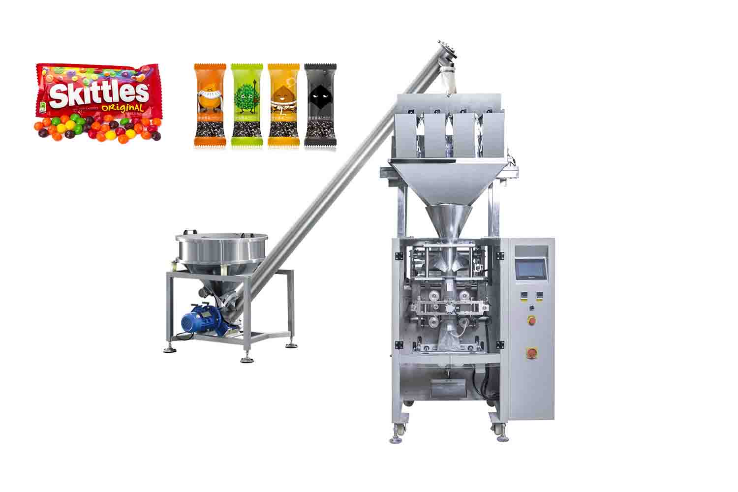 Sugar Granule Weighting and Packing Machine ZV-420AS Z Type Bucket Elevator Automatically