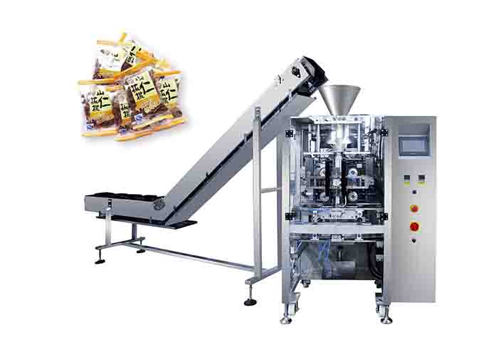 Semi-automatic Food Packaging Machine Comdined With Chain ZV-420B