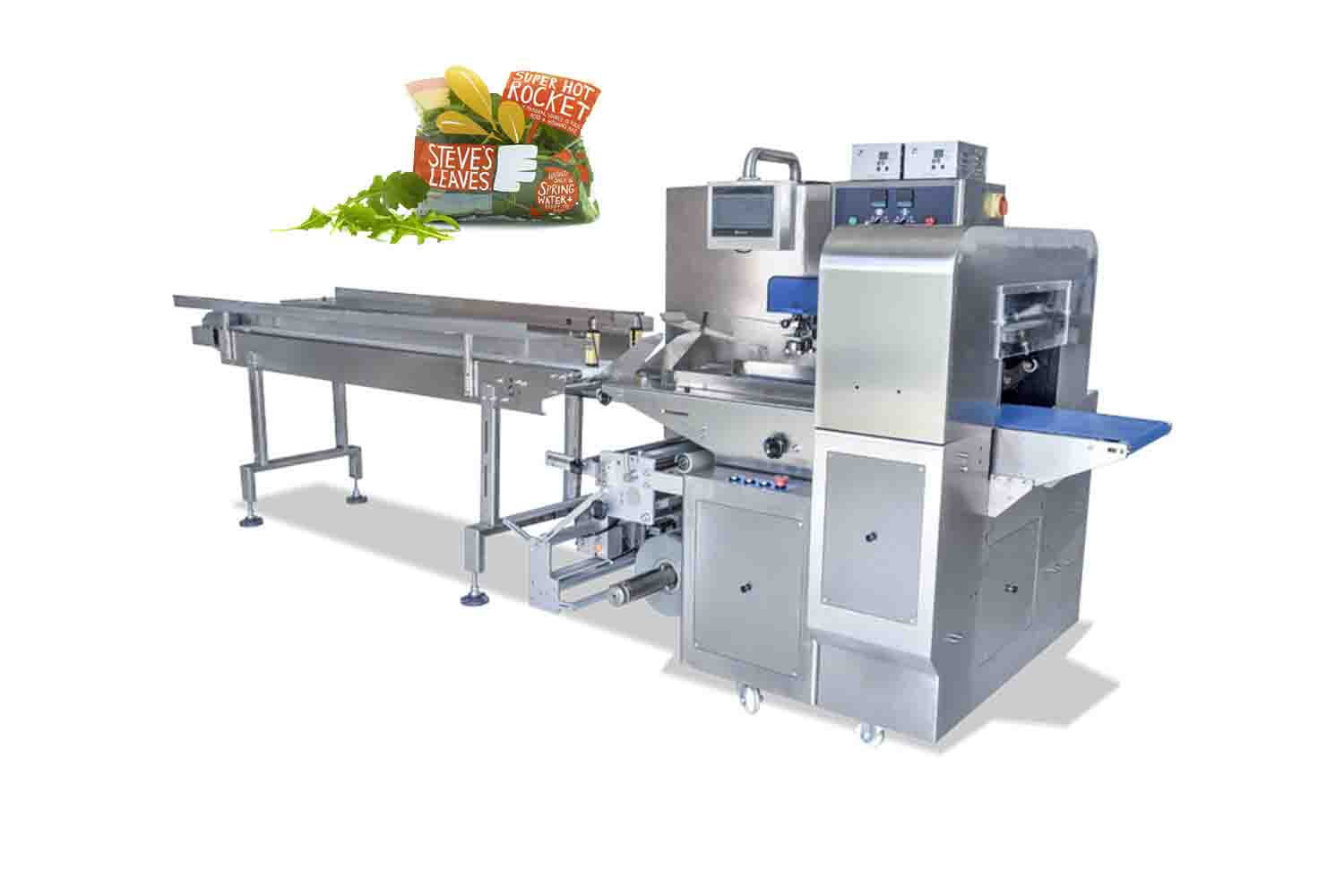 Pneumatic Vegetable Packing Machine VT-330X Automatic High Output Stainless Steel