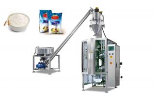 Wheat Flour Powder Packing Machine 720D Screw Conveyor Auger Filler