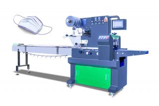 Medical Маsk Flow Packaging Machine VT-110 Horizontal Upper-Paper