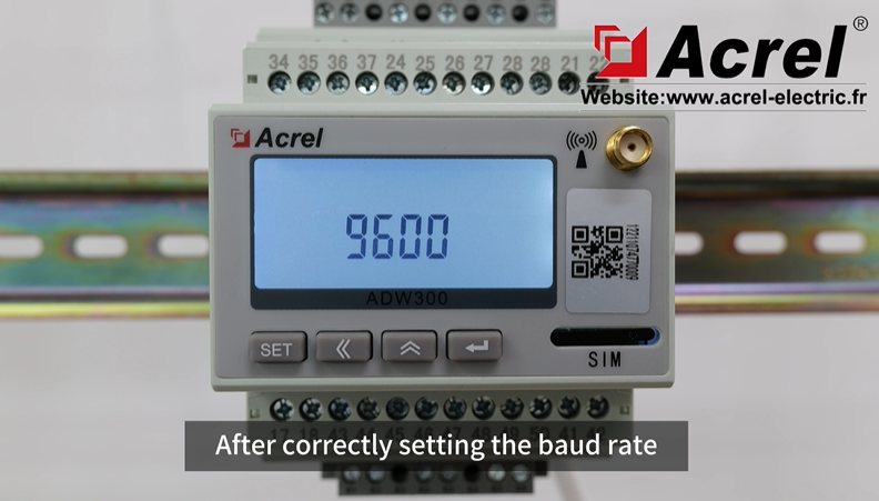 ADW300 Communication Keypad Configuration