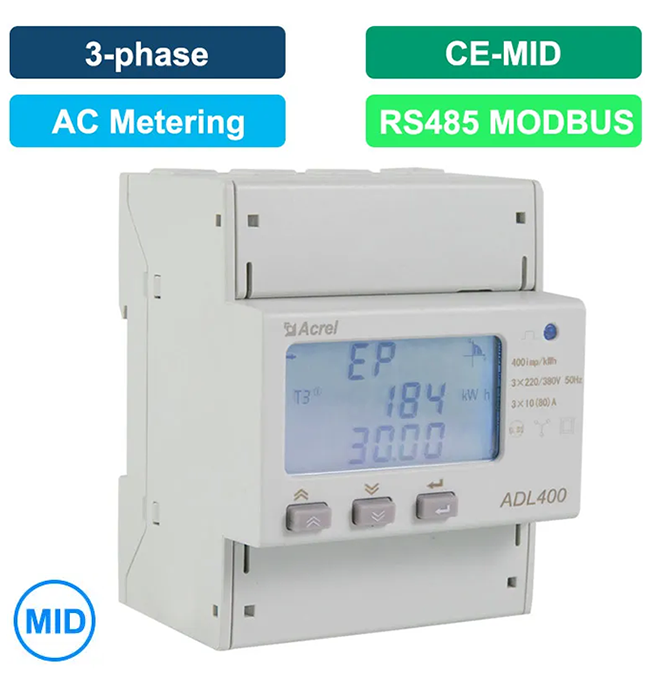 ADL400 Three Phase Energy Meter(MID)