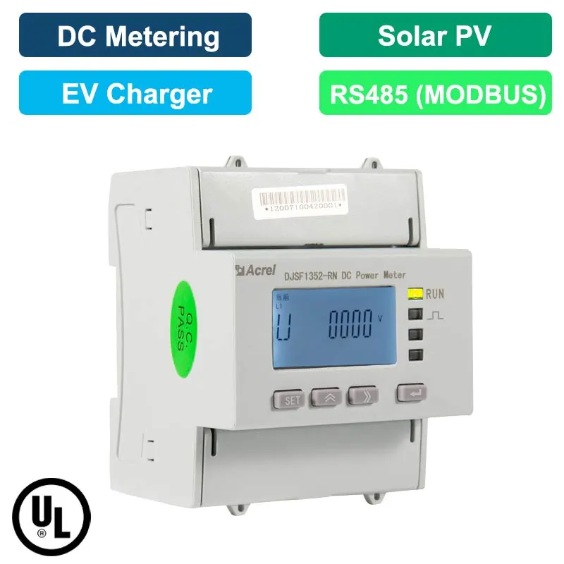 DJSF1352-RN Dual Input  DC Energy Meter