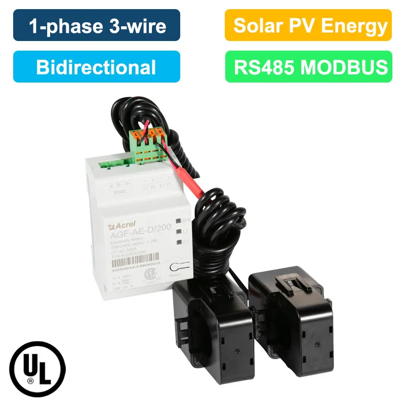 AGF-AE-D/200 Single Phase Three Wire Meter