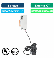 ADL200N-CT Single Phase Two Wire Split Core CT Meter