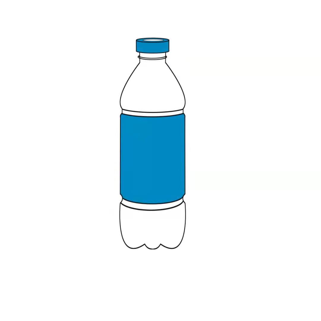 Bottle's Middle Body sleeve labeling