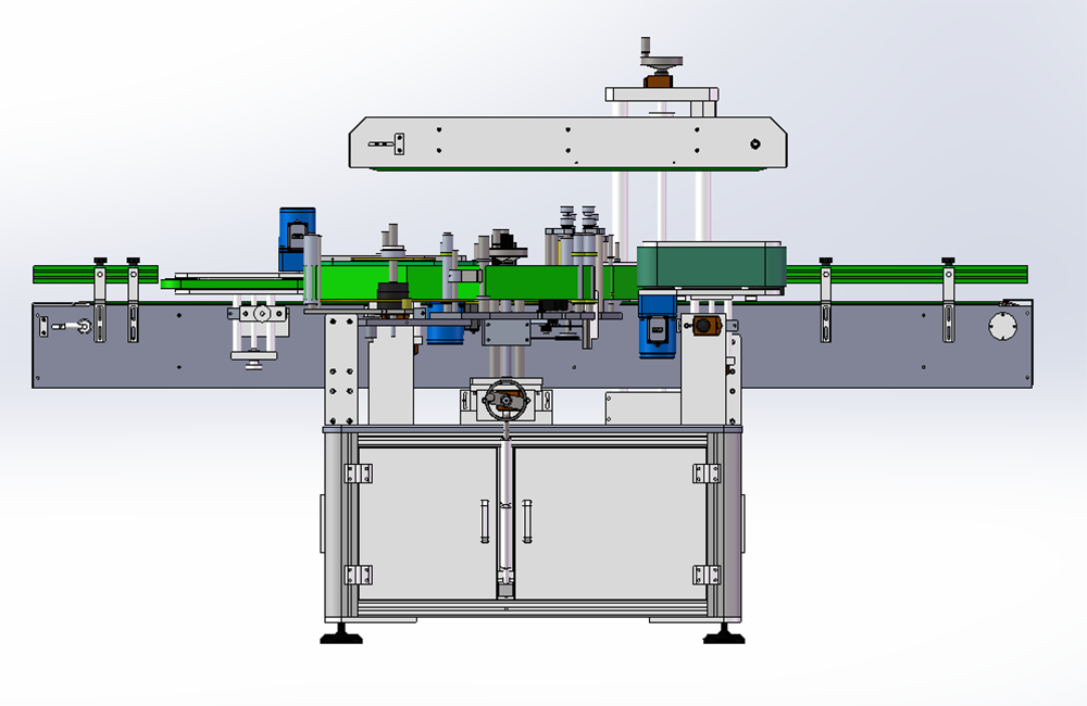 Two Sides Sticker Labeling Machine AGP-200DT