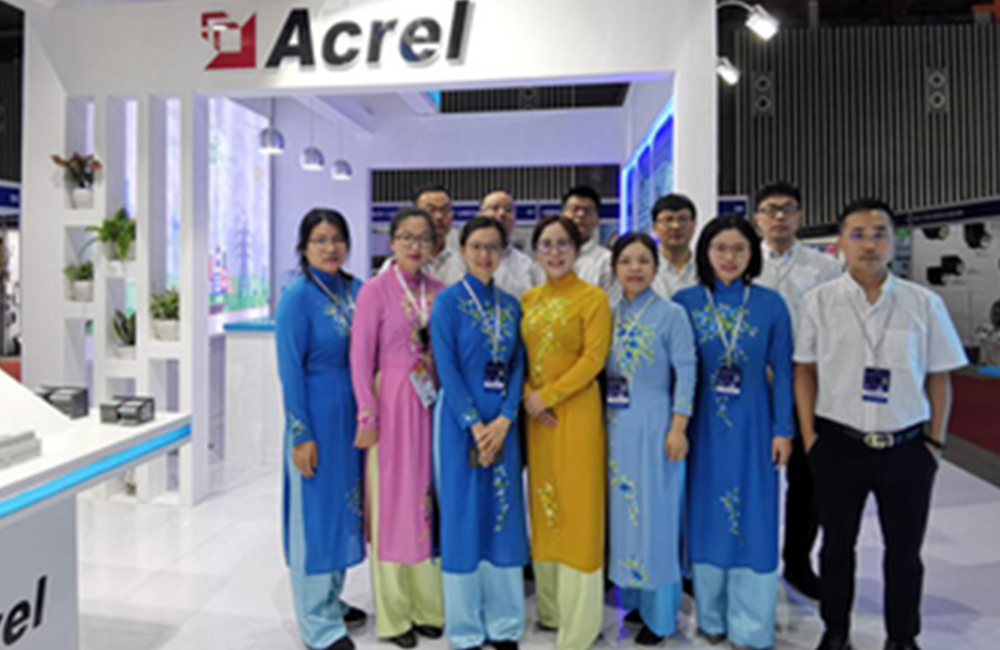 The Acrel participated in the exhibition VPE and TE as an exhibition group.