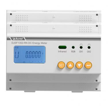 Din Rail DC Power Meter DJSF1352-RN-6