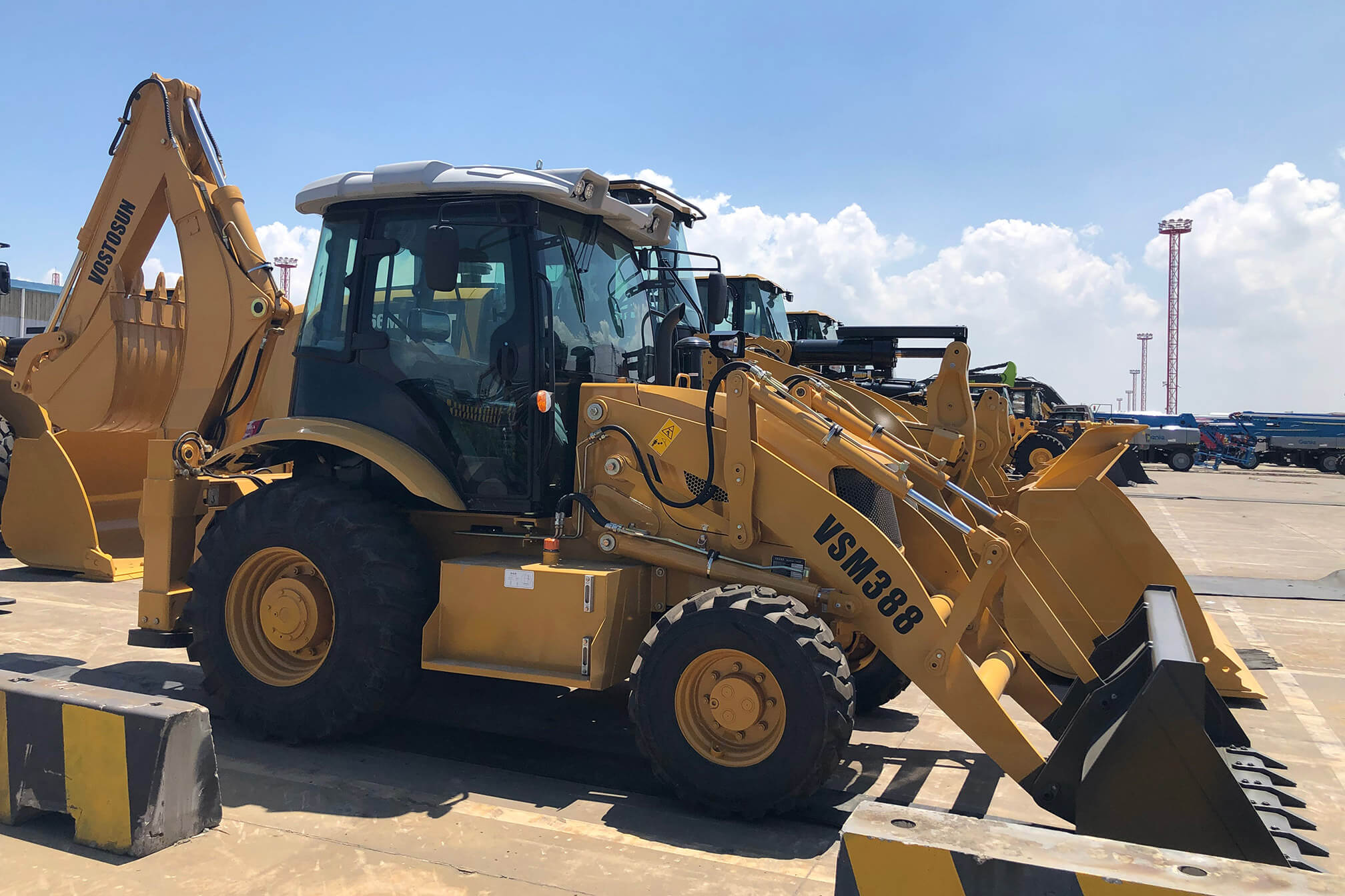 August 7, 2019, the Nigerian project required two machine deliveried at Shanghai Haitong Terminal.