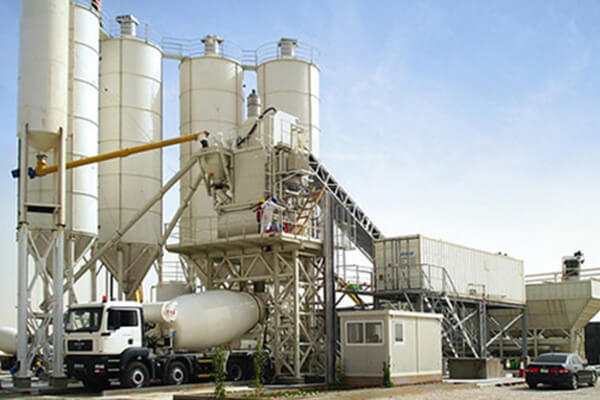 LIFTING HOPPER CONCRETE MIXING PLANT HZS75_CP1500