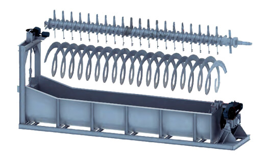 HIGH WEIR SINGLE SPIRAL CLASSIFIER
