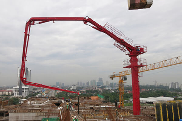 SELF CLIMBING PLACING BOOM VSPB21S