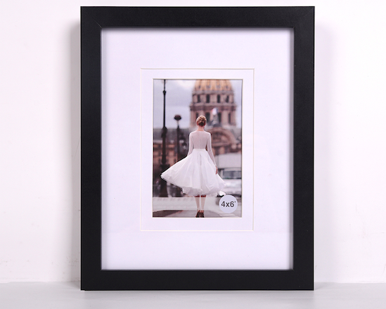 Bulk Wholesale Top Selling Custom Size 6x8 8x10 12x16 Wall Hanging A4 Black MDF Wood Picture Photo Frame