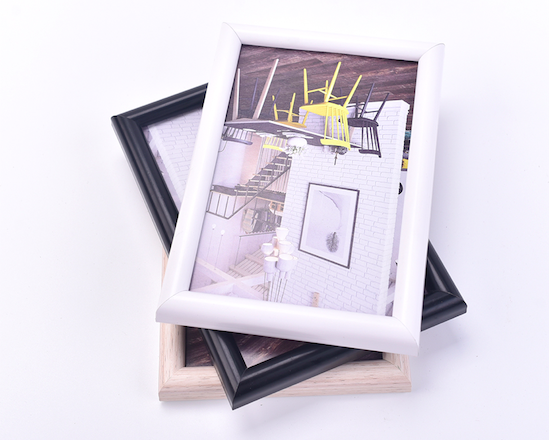 New Wholesale Hot Selling A4 Modern Simplicity White Wood Wooden Photo Picture Frame A1 A2 A3