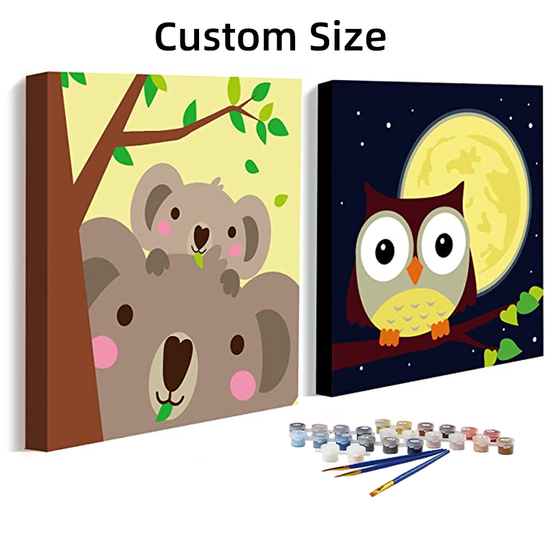 For Kids Custom Size Without Frame