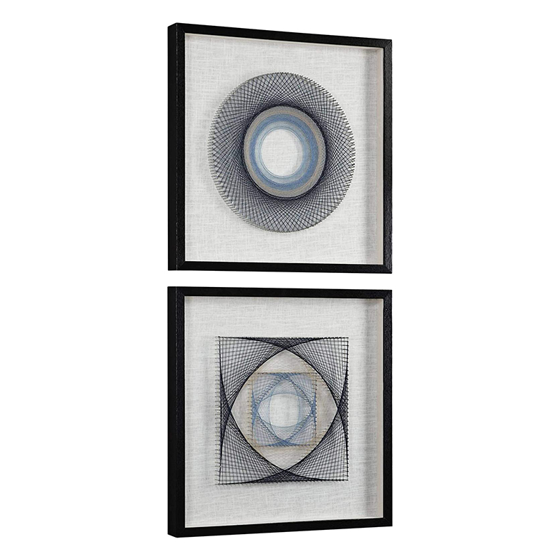 2 Pieces Of Wall  Painting