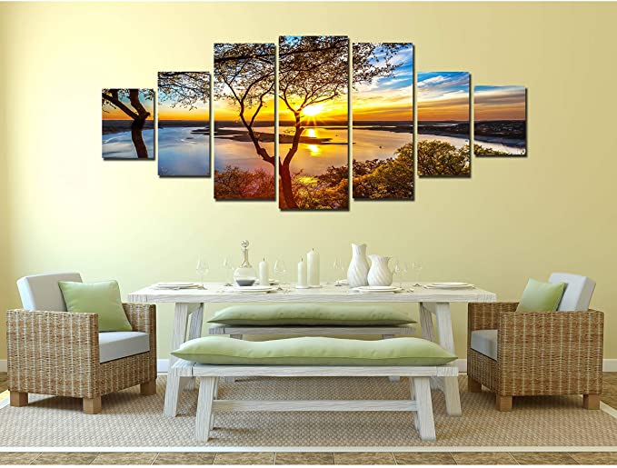 7 Pieces Of Wall  Painting