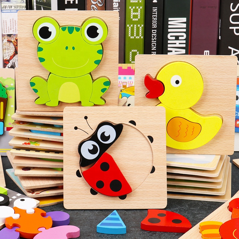Wooden Puzzles Toys For Children