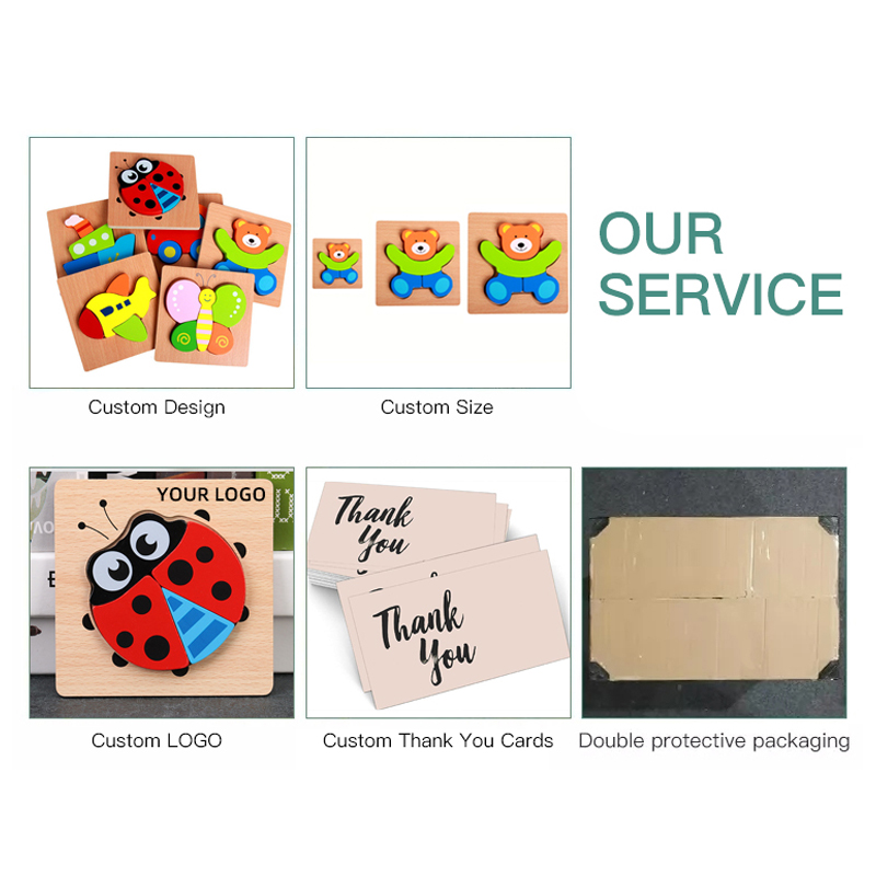 Wooden Puzzles Toys For Children