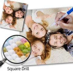 Square Diamond 40*50CM Without Frame