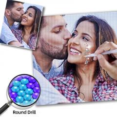Round Diamond 40*50CM Without Frame