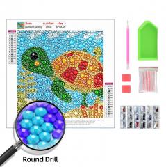 Round Diamond 20*30CM Without Frame