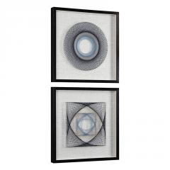 2 Pieces Of Wall  Painting