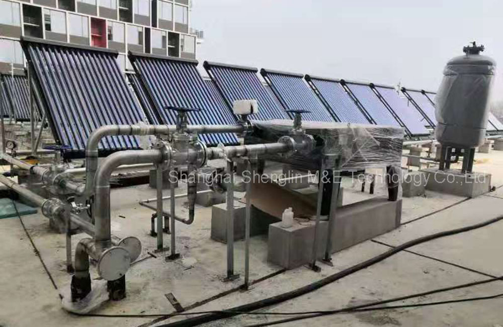 Shenglin Dry Cooler`s Installation At Local Site(solar system）