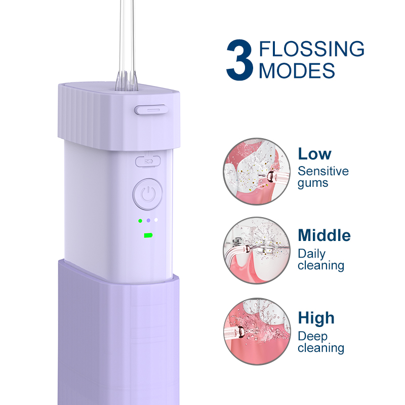water teeth flosser in 3 modes MS18