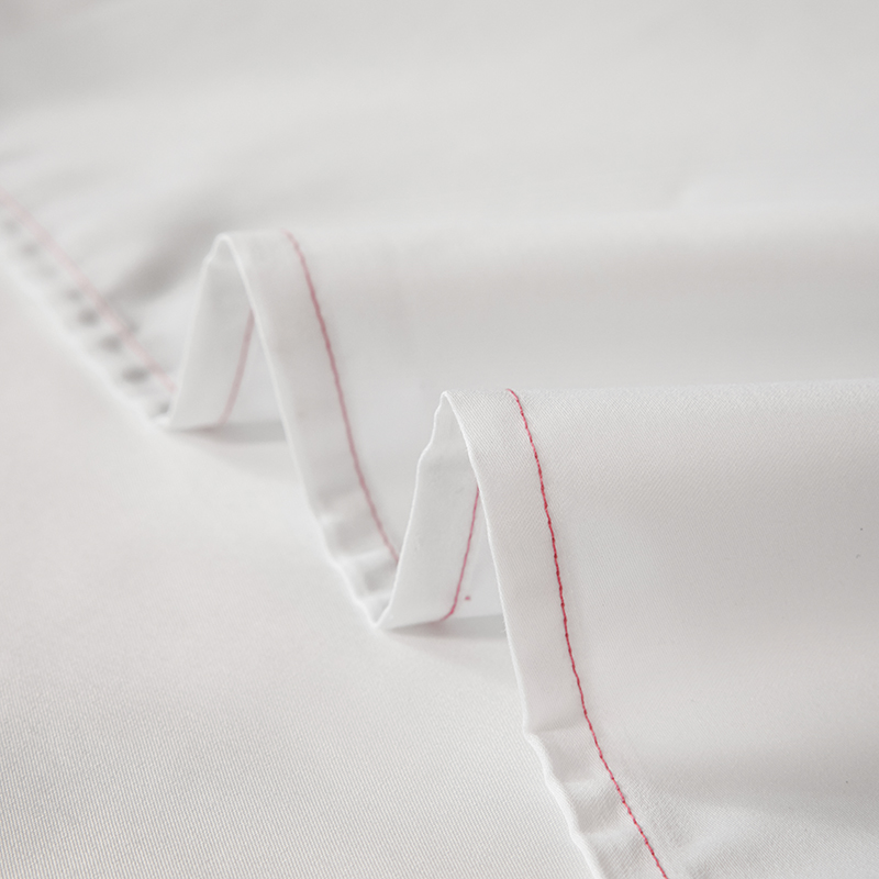 Wholesale Hotel Satin White Satin Cotton Full Size Bedding Sets